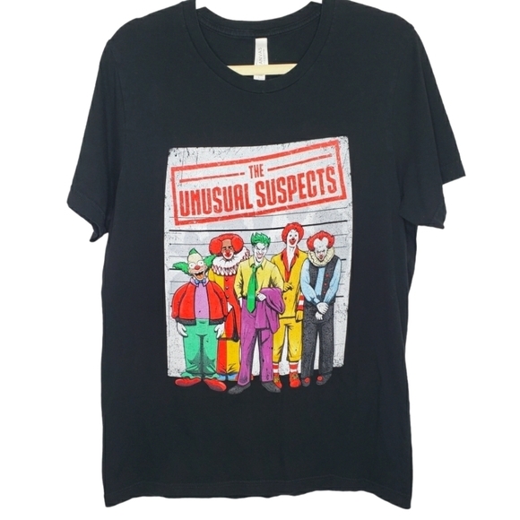 The Unusual Suspects Clown Short Sleeve Tee - Picture 2 of 9